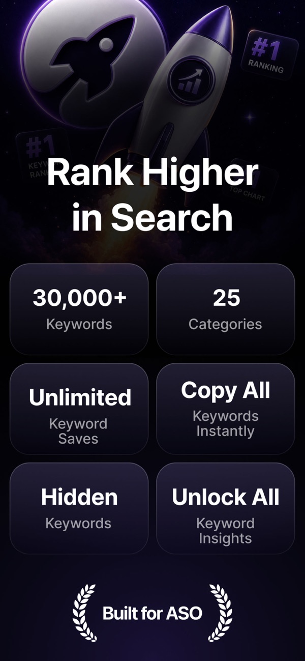 ASO Rocket — App Store preview 1